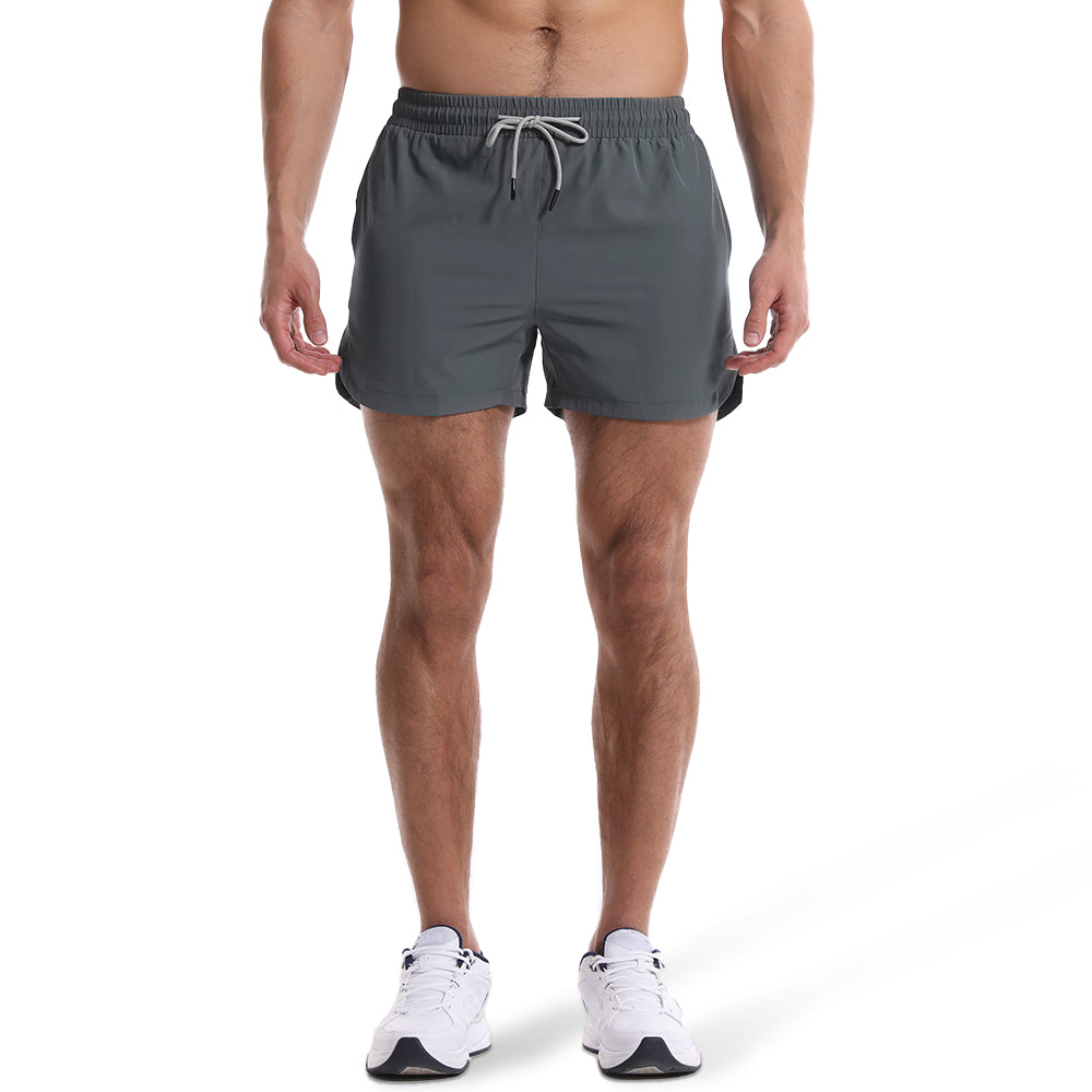 Men's Quick Dry Lightweight Workout Shorts - Grey