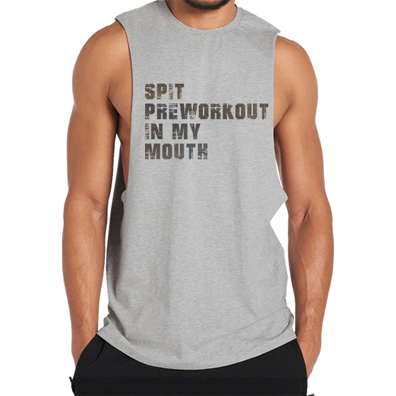 Preworkout Graphic Tank Top