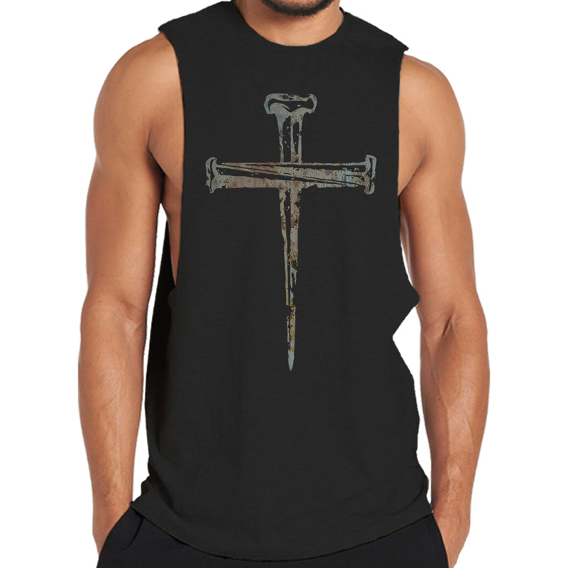 Cross Graphic Tank Top