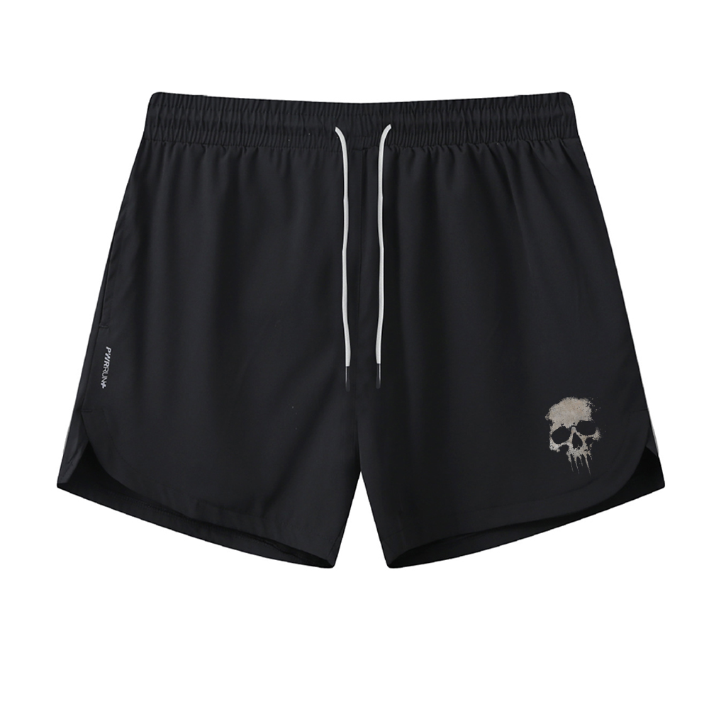 Skull Graphic Shorts