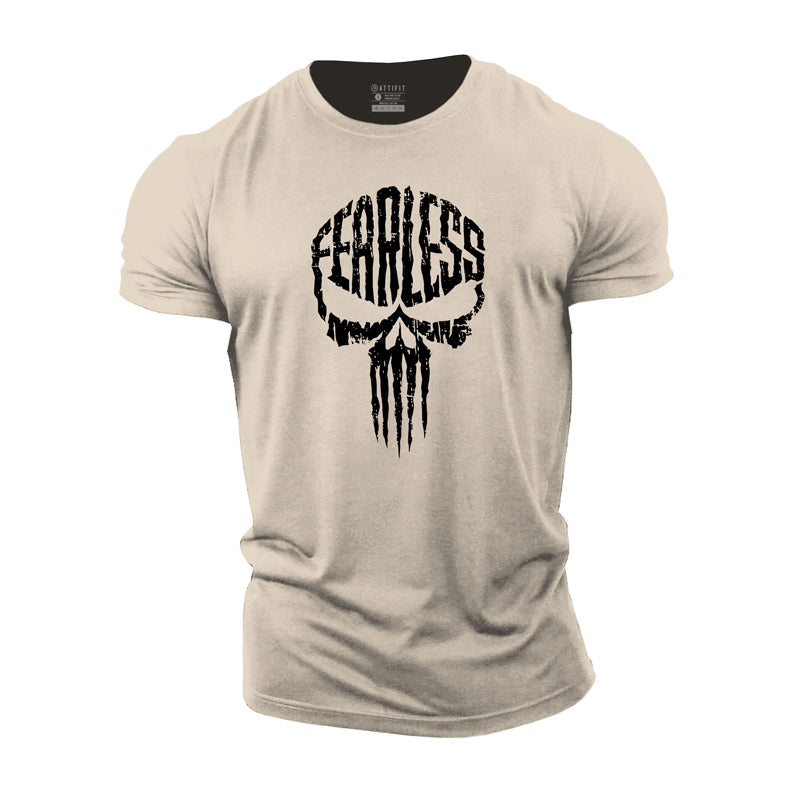 Cotton Fearless Workout Men's T-Shirts