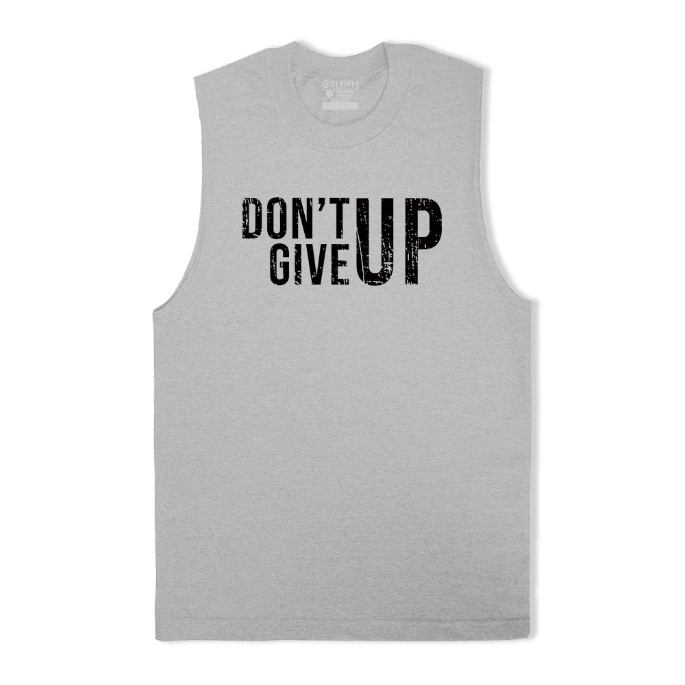 Don't Give Up Graphic Tank Top