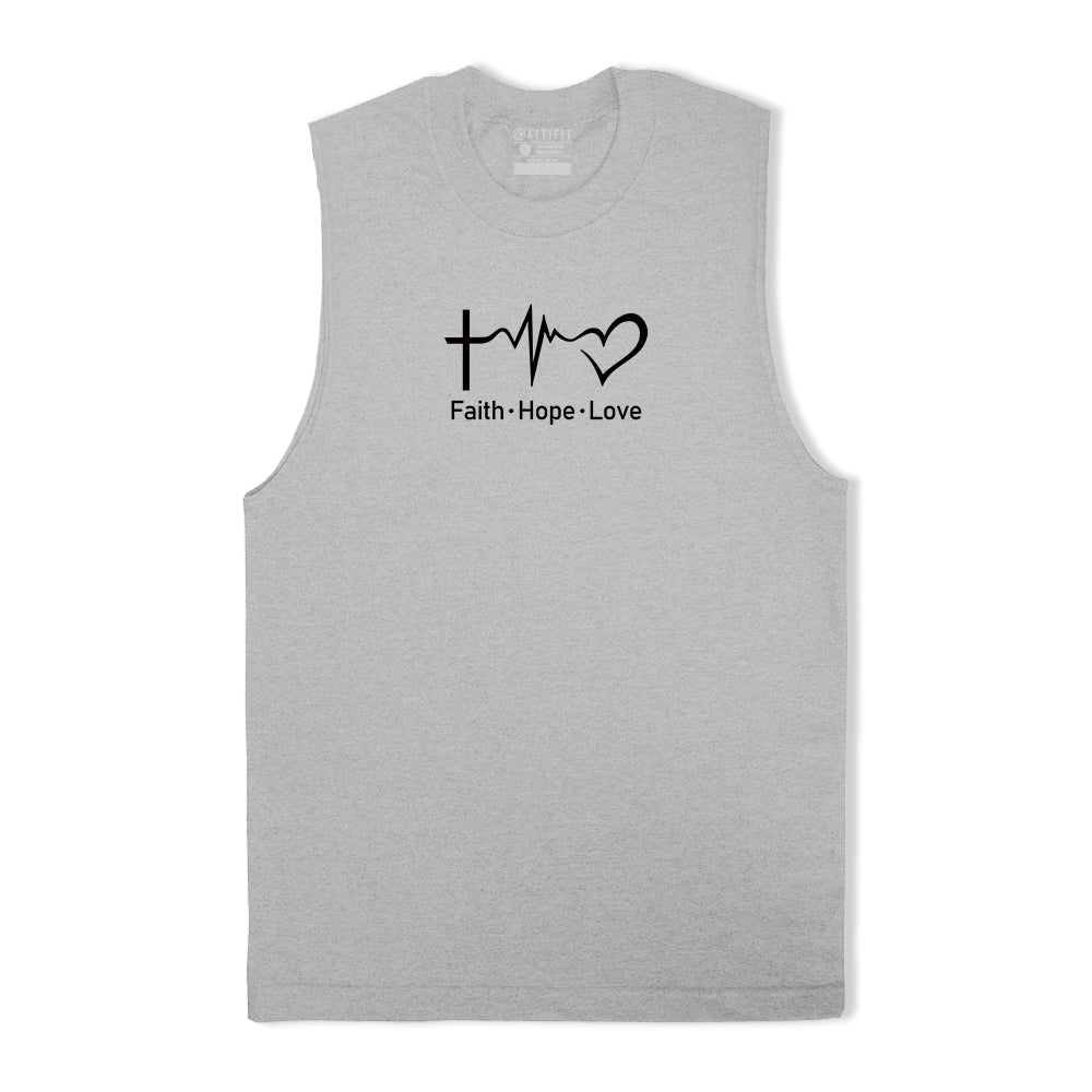 Faith Hope Love Graphic Tank Top