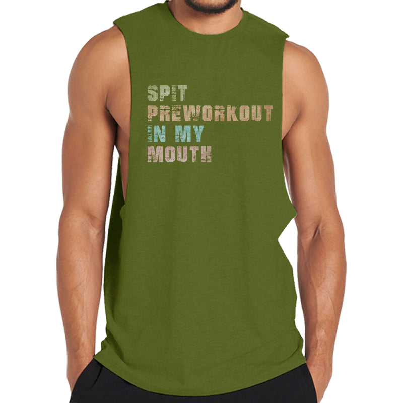 Preworkout Graphic Tank Top