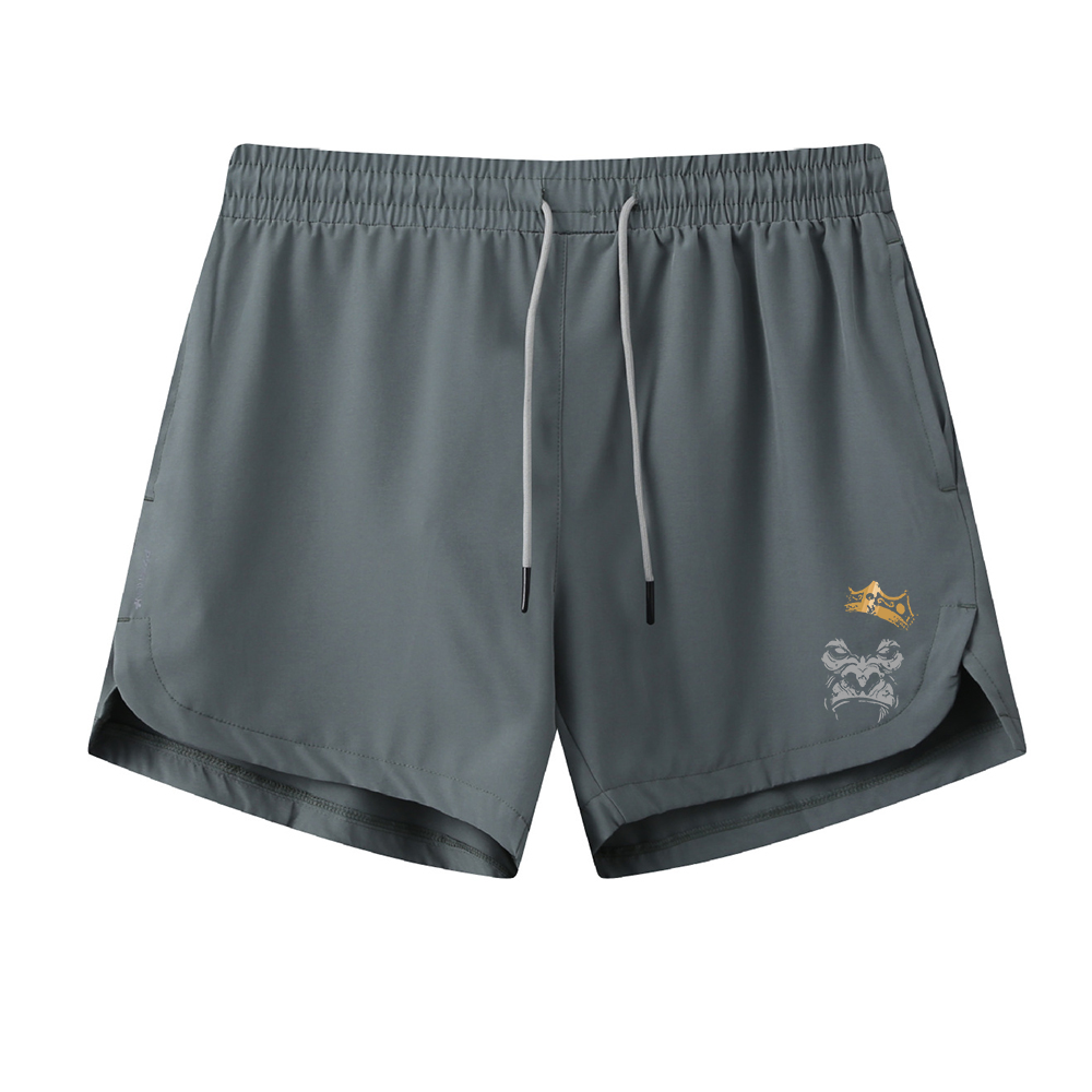 King Orangutan Graphic Shorts