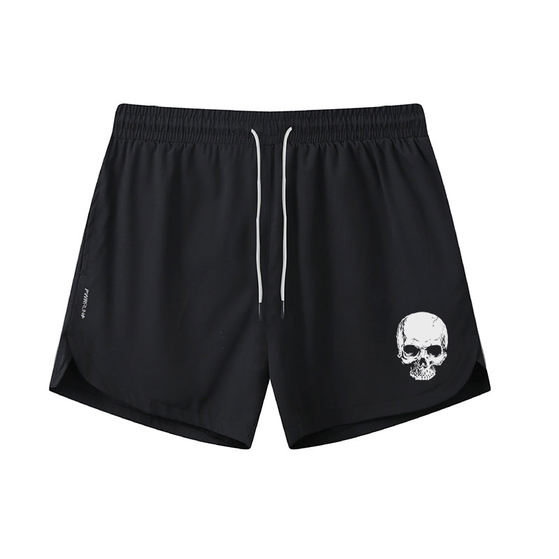 Skull Graphic Shorts