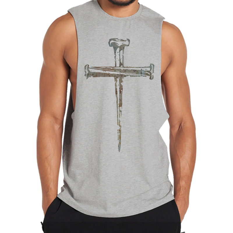 Cross Graphic Tank Top