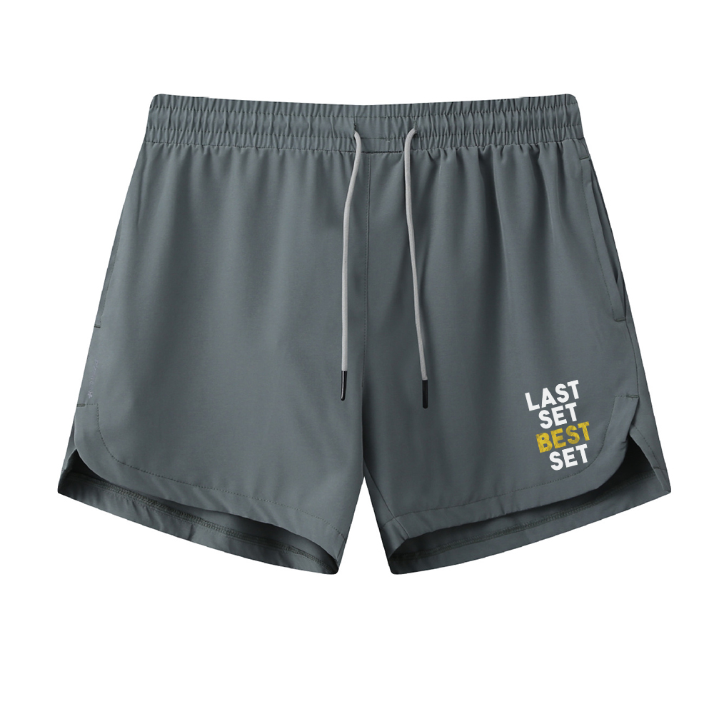 Last Set Best Set Graphic Shorts