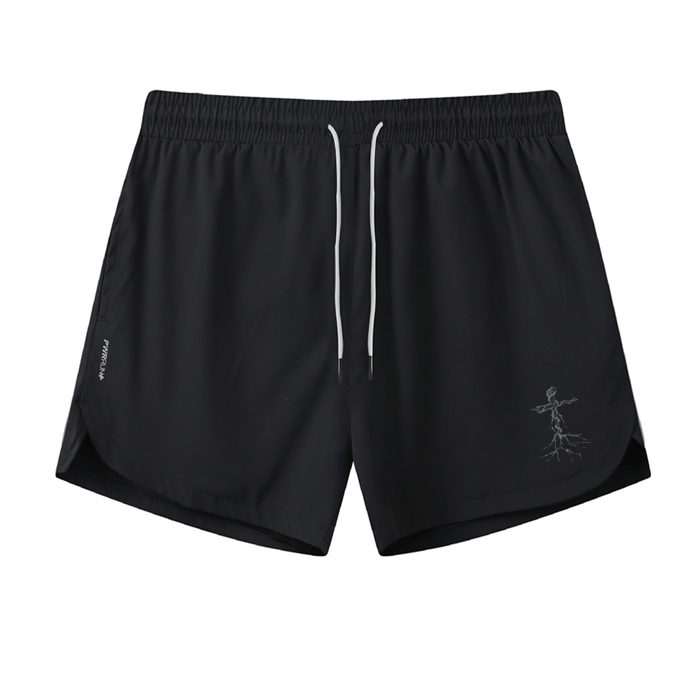 Thorn Cross Graphic Shorts