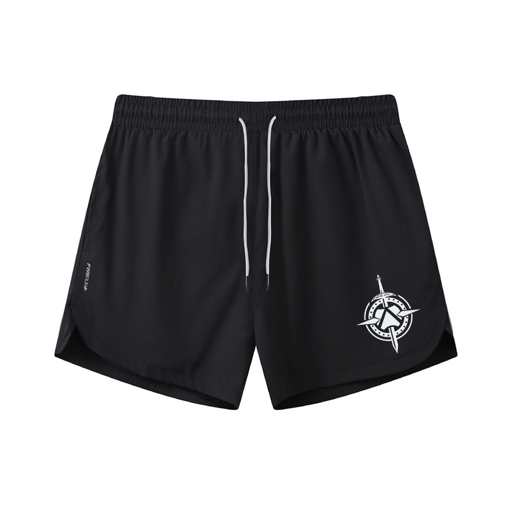 Sword And Shield Graphic Shorts