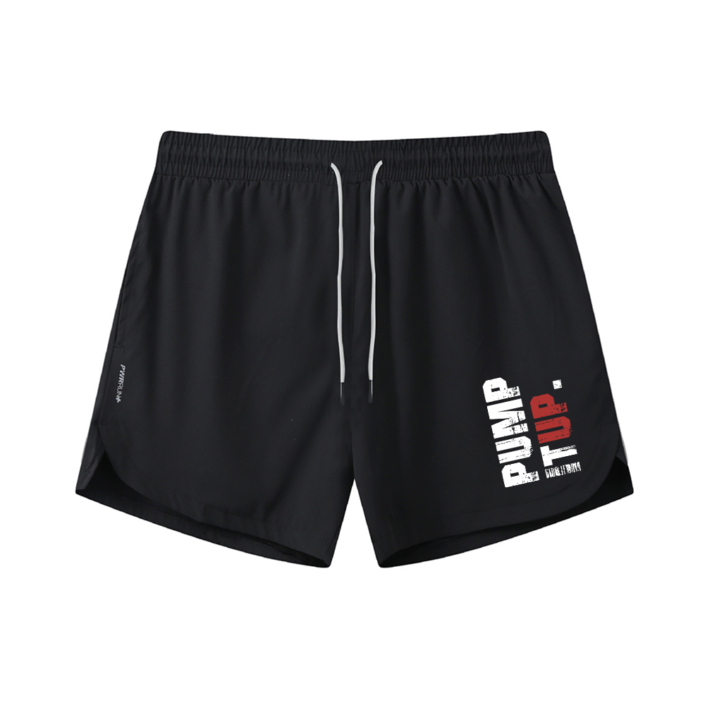 Pump It Up Graphic Shorts