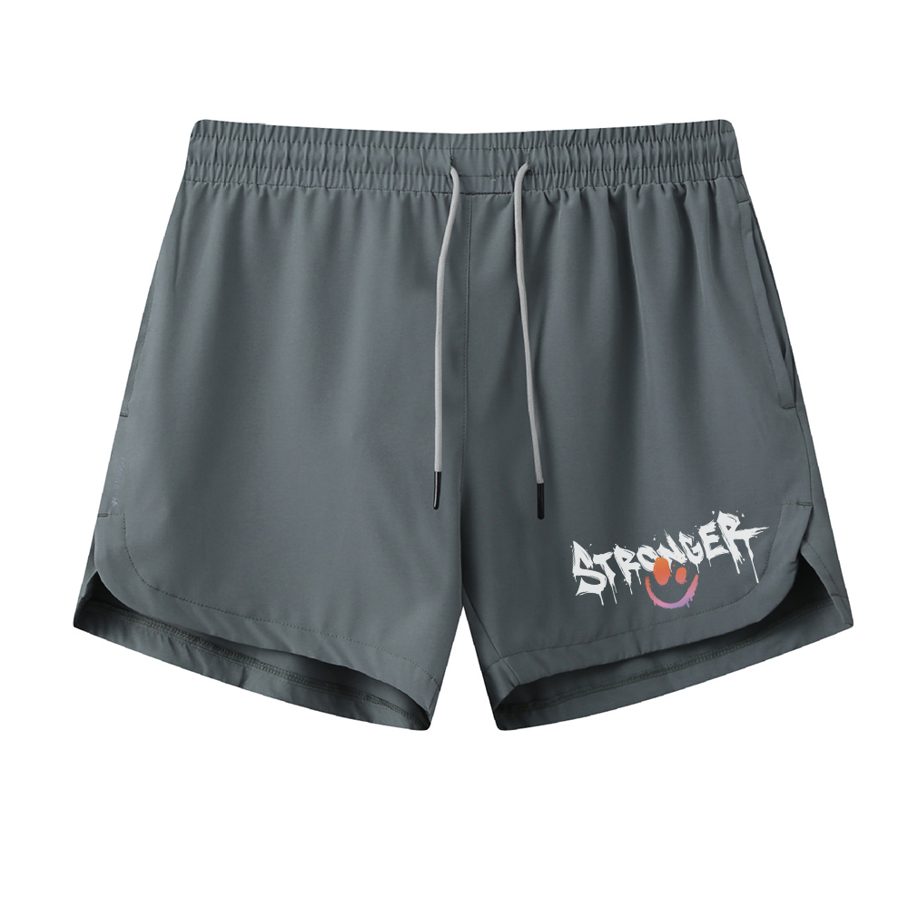 Stronger Gym Graphic Shorts