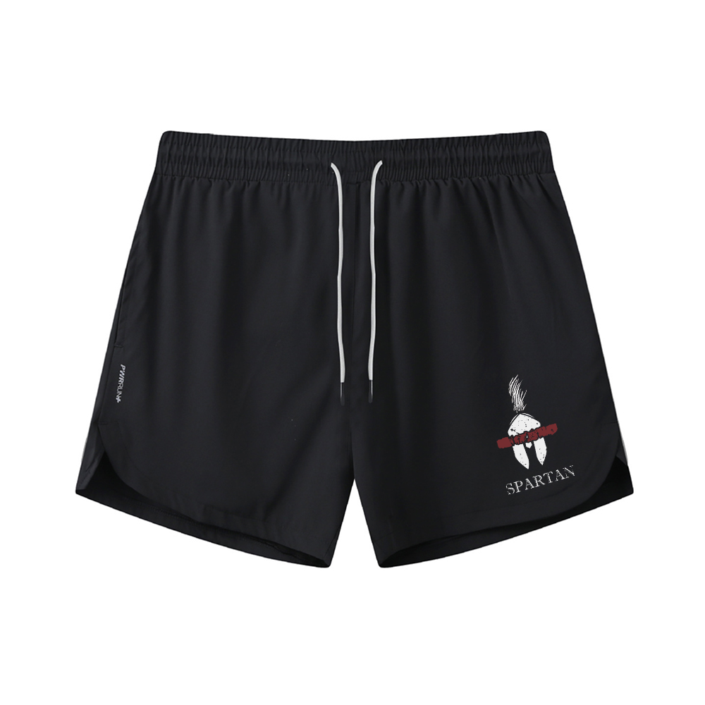 Spartan Helmet Graphic Shorts