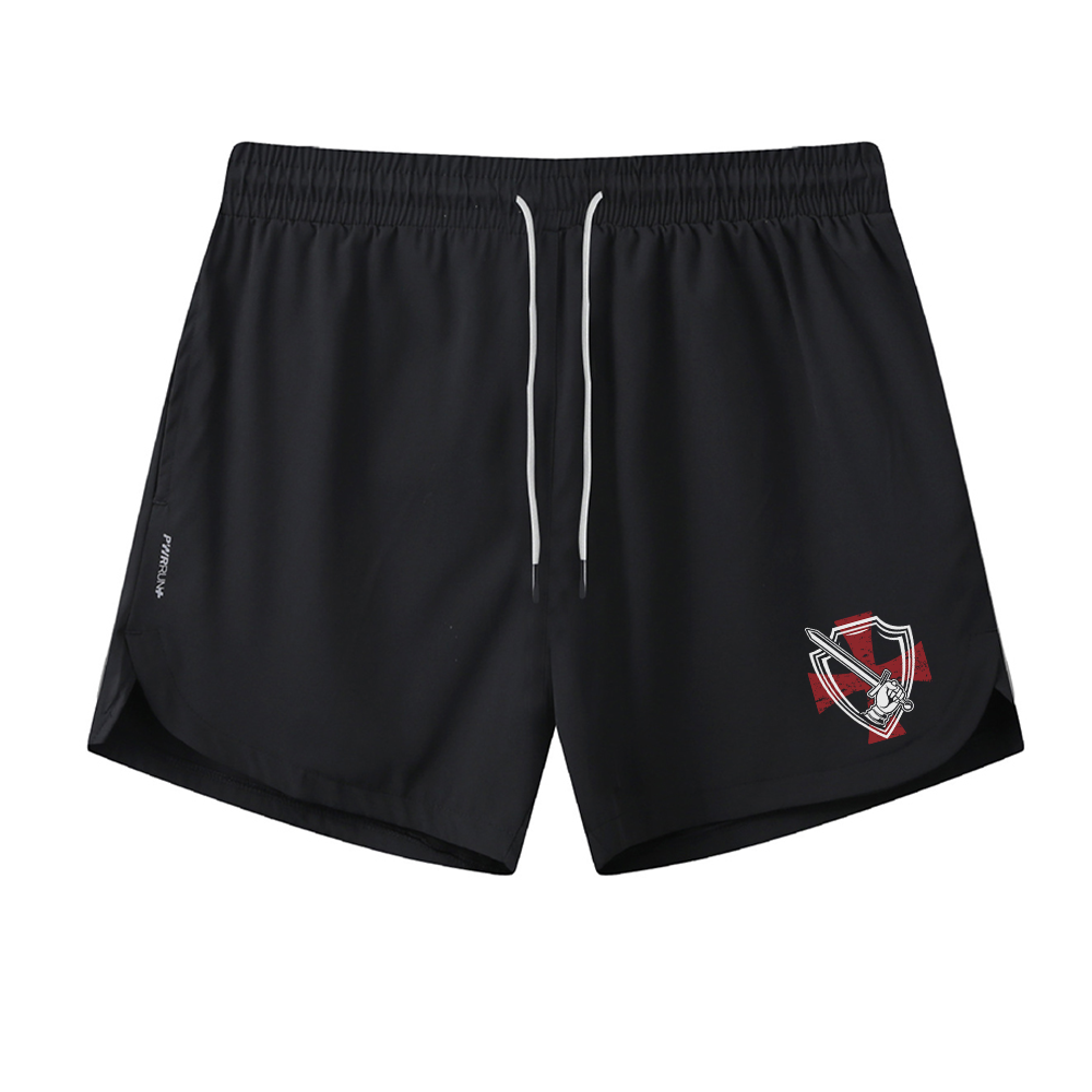 Spartan Shield Graphic Shorts