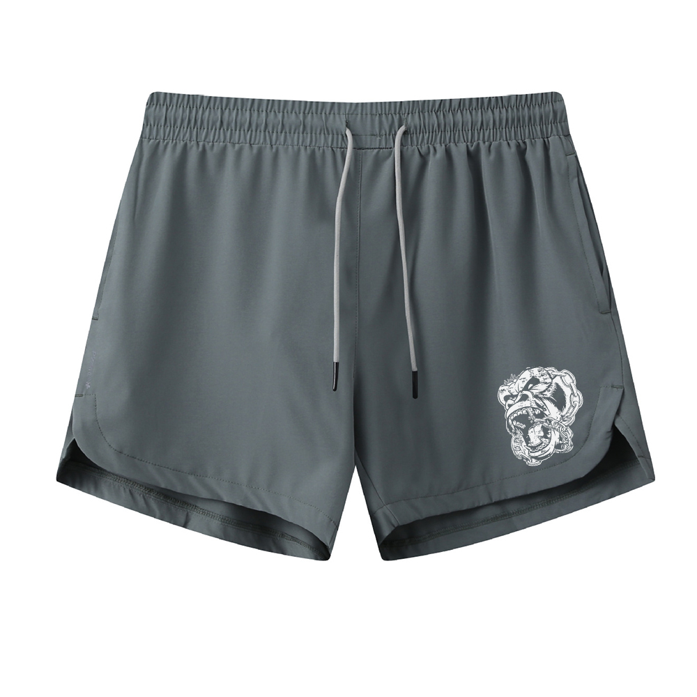 Angry Gorilla Graphic Shorts