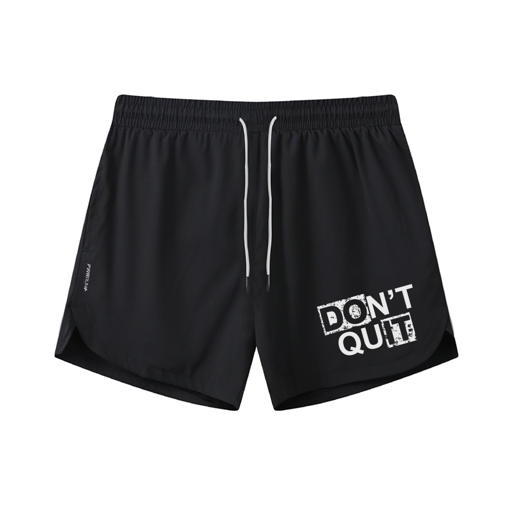 Do Not Quit Graphic Shorts