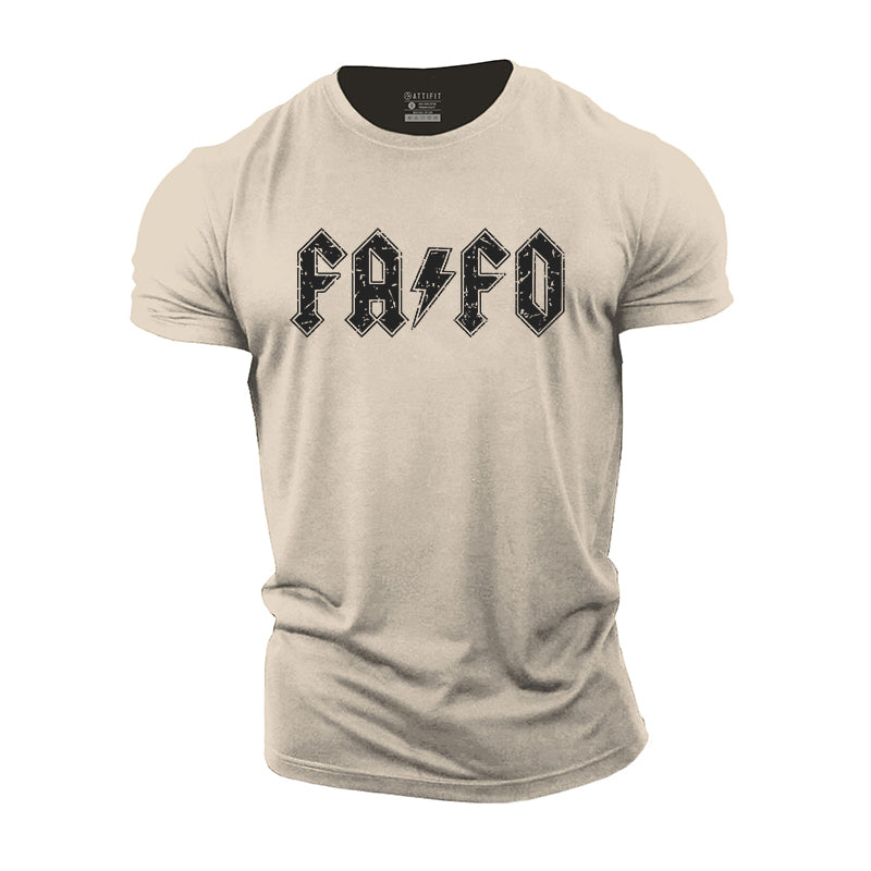 FAFO Graphic Men's Cotton T-Shirts