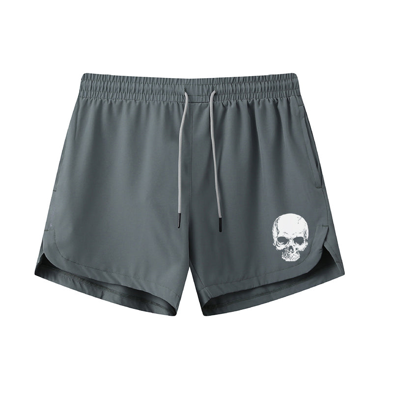 Skull Graphic Shorts