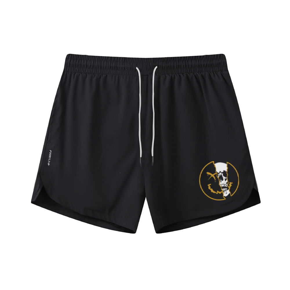 Broken Smile Graphic Shorts