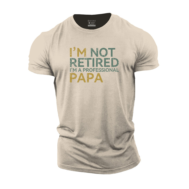 Professional Papa Cotton T-shirts