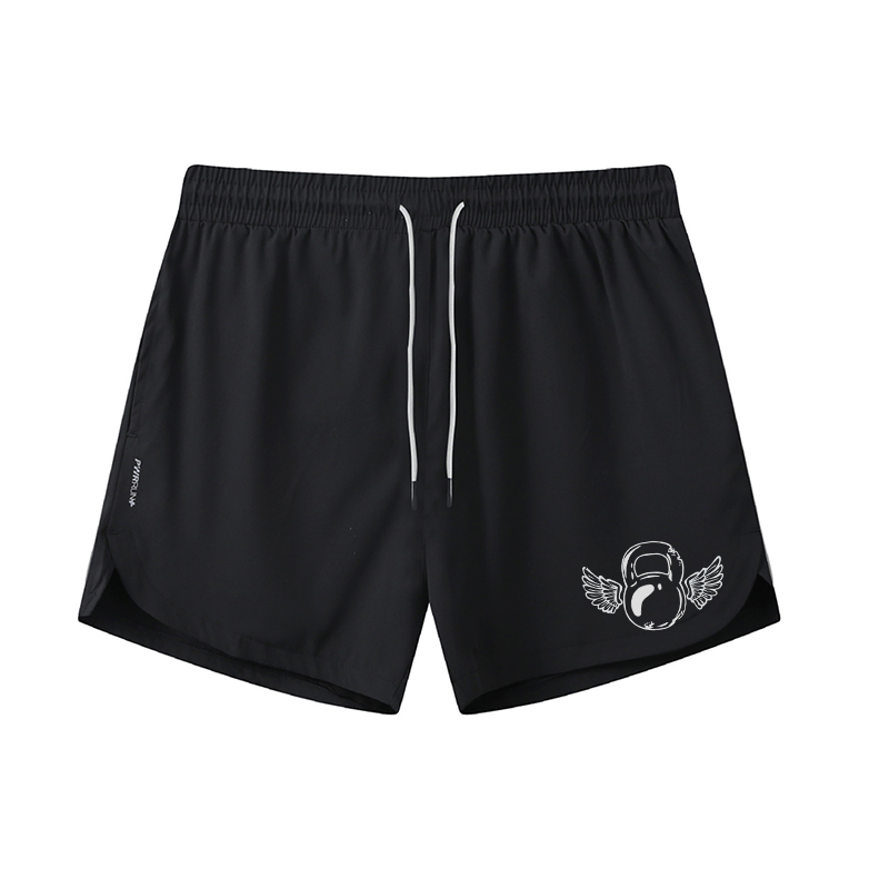 Flying Bell Graphic Shorts