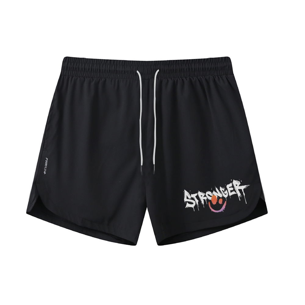 Stronger Gym Graphic Shorts