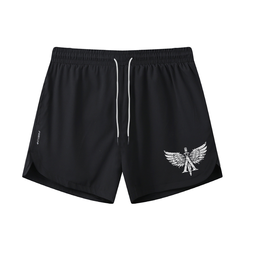 Spartan Flying Sword Graphic Shorts