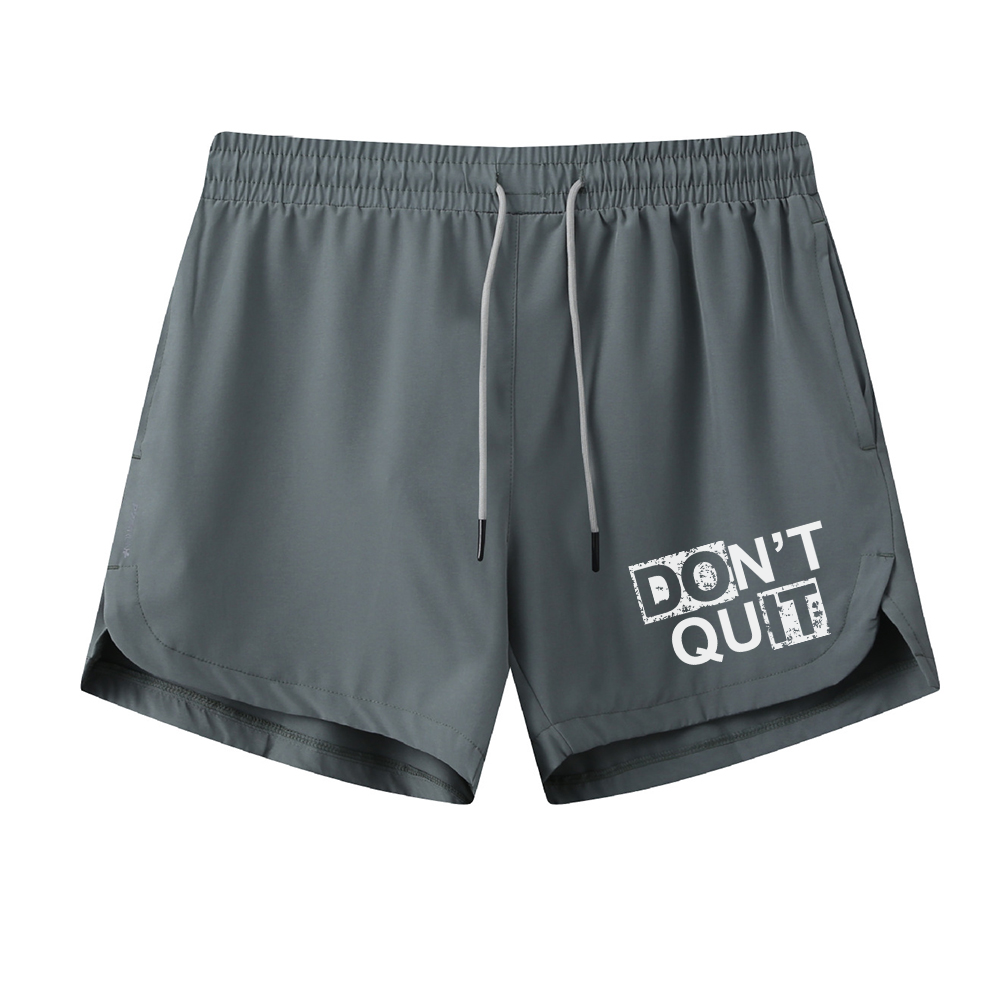 Do Not Quit Graphic Shorts