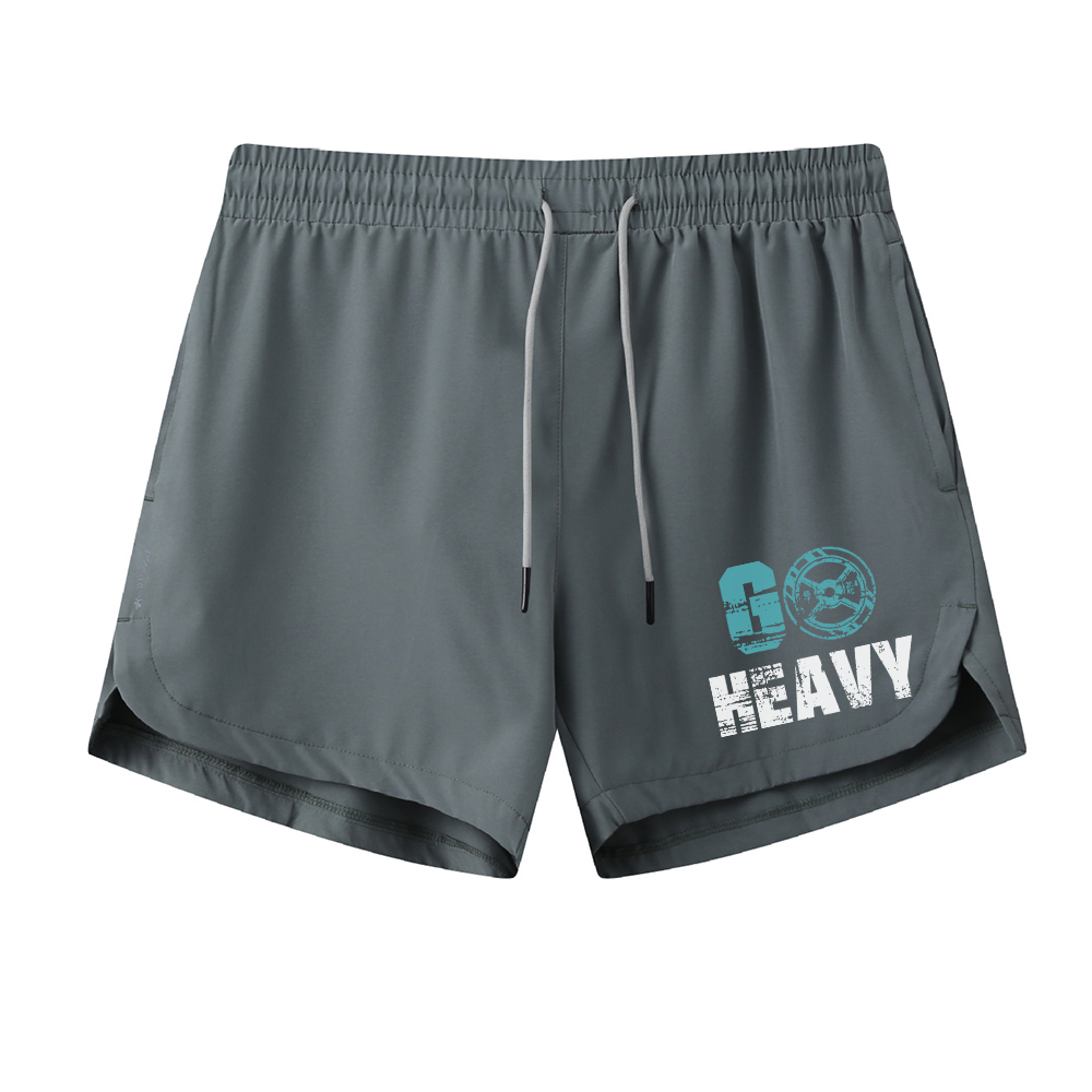 Go Heavy Graphic Shorts