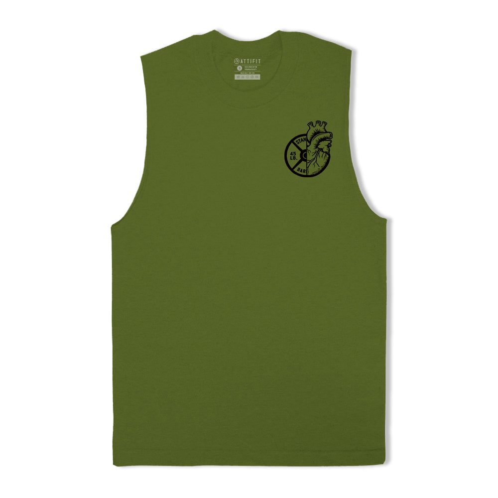 Fitness Heart Graphic Tank Top