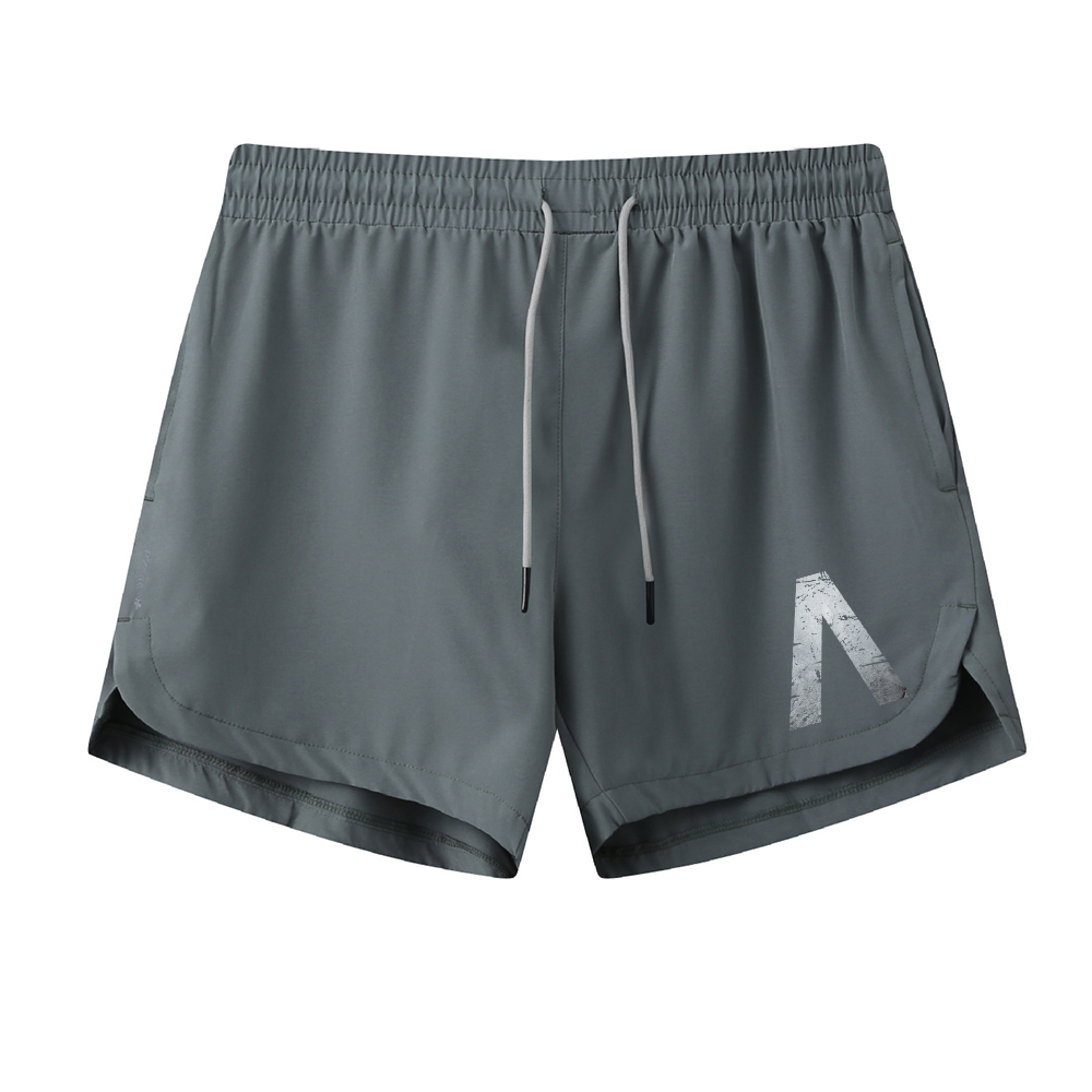 Silver Spartan A Graphic Shorts