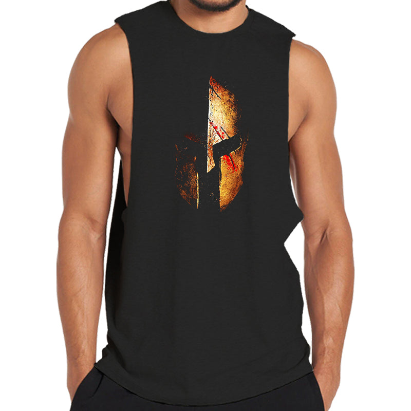 Spartan-Tanktop aus Baumwolle