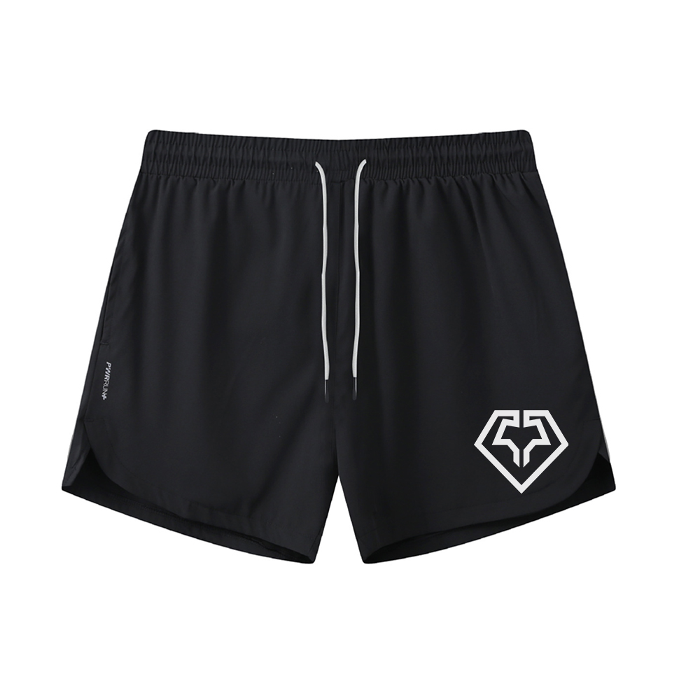 Muscle Diamond Graphic Shorts