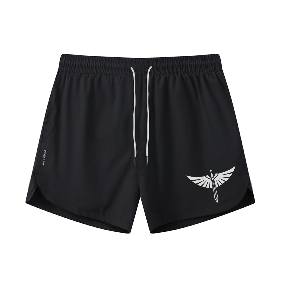 Flying Sword Graphic Shorts