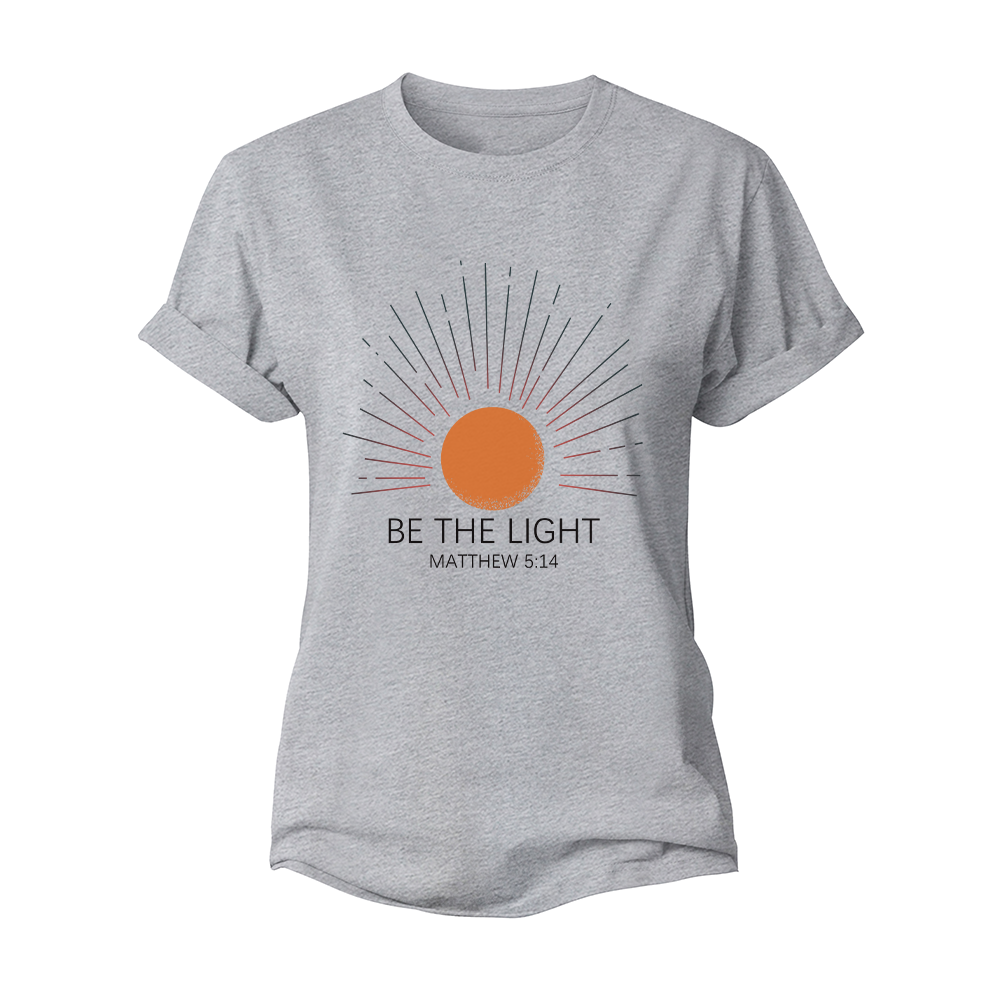 Be The Light Women's Cotton T-Shirt