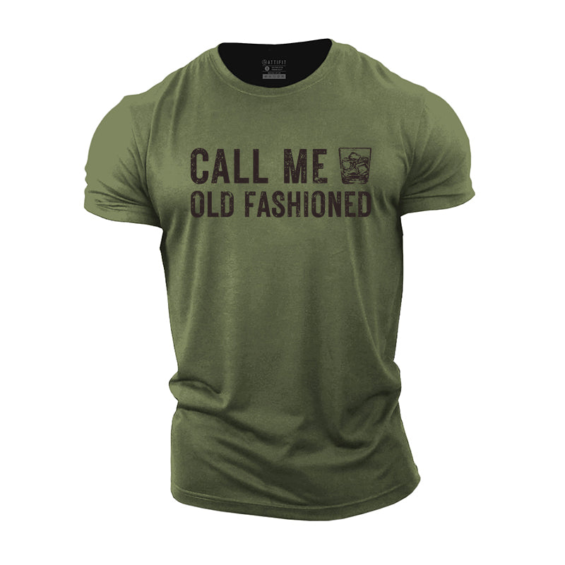 Call Me Old Fashioned Cotton T-Shirts