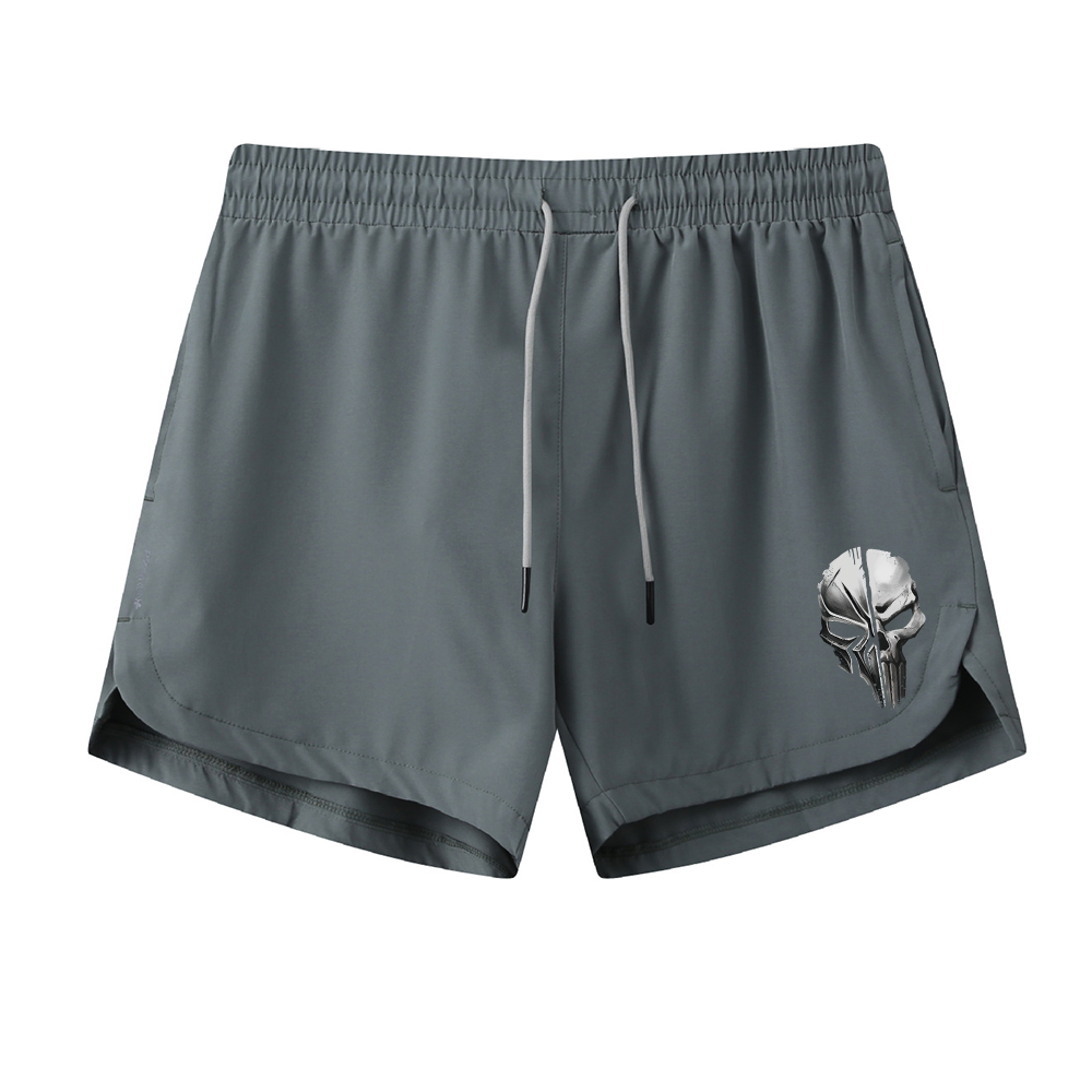 Spartan Skeleton Graphic Shorts