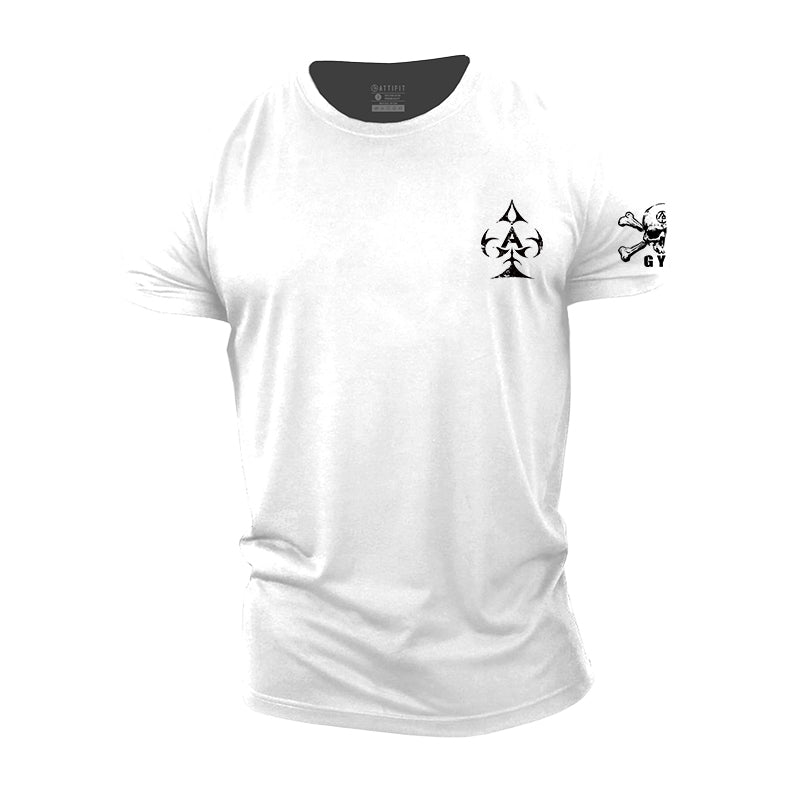 Ace of Spades Graphic Cotton T-Shirts