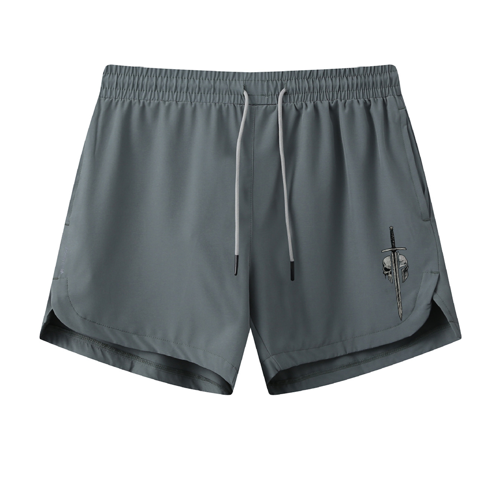 Spartan Sword Graphic Shorts