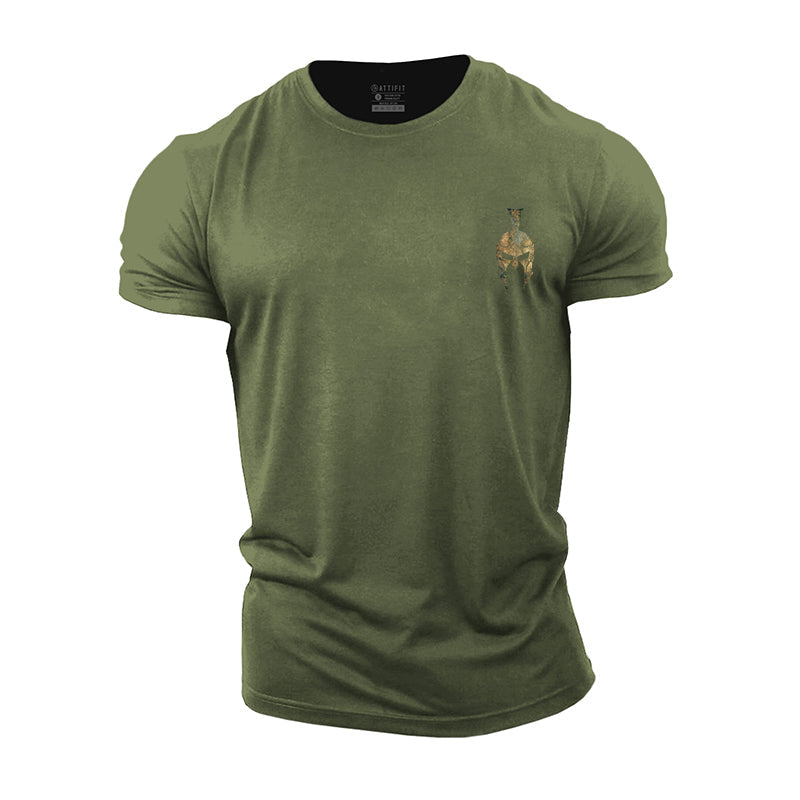 Mini Spartan Warrior Cotton T-Shirts