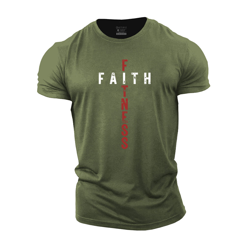 Fitness Faith Cotton T-Shirts
