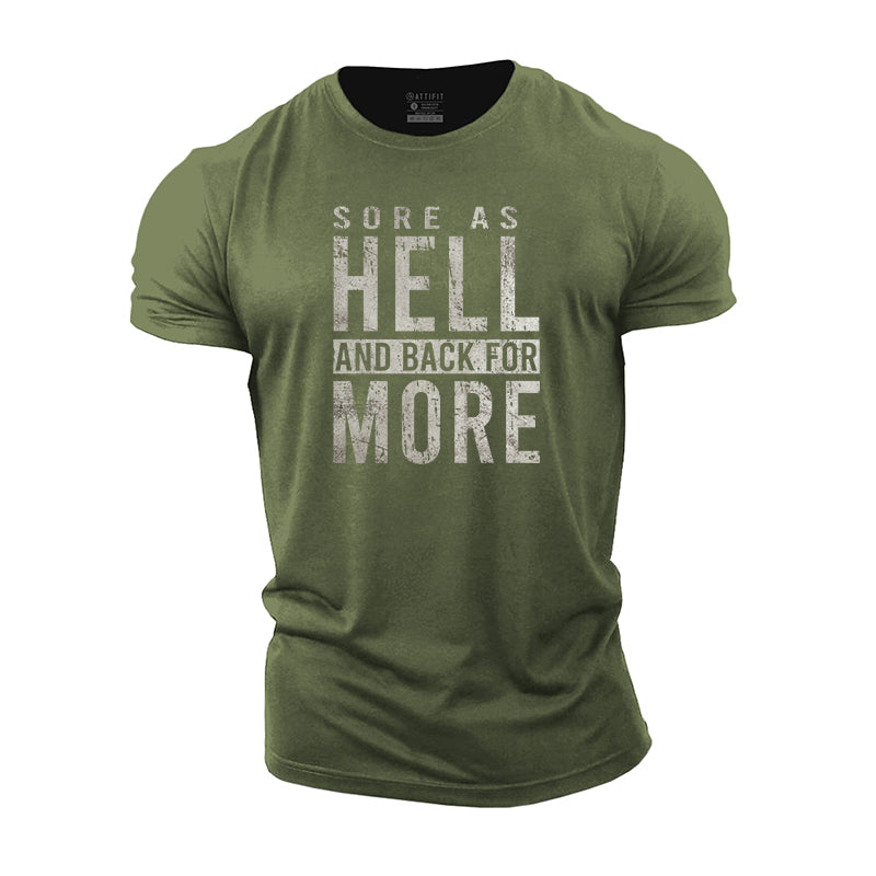 Cotton Sore As Hell Men's T-Shirts