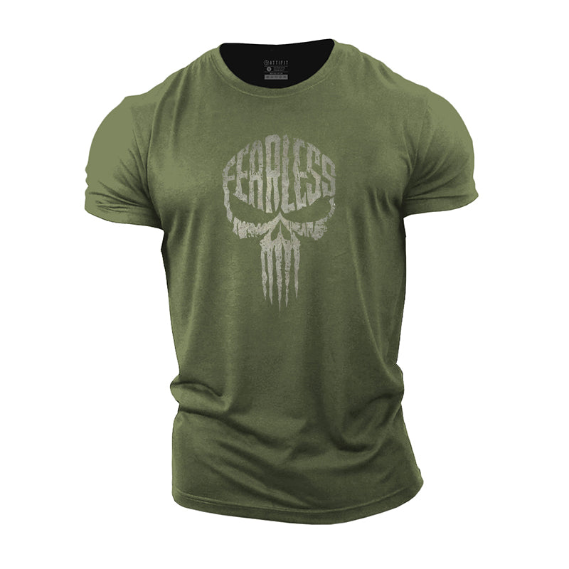 Fearless Cotton Warrior Men's T-Shirts