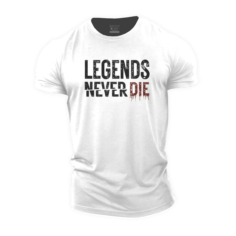 Legends Never Die Cotton T-shirts