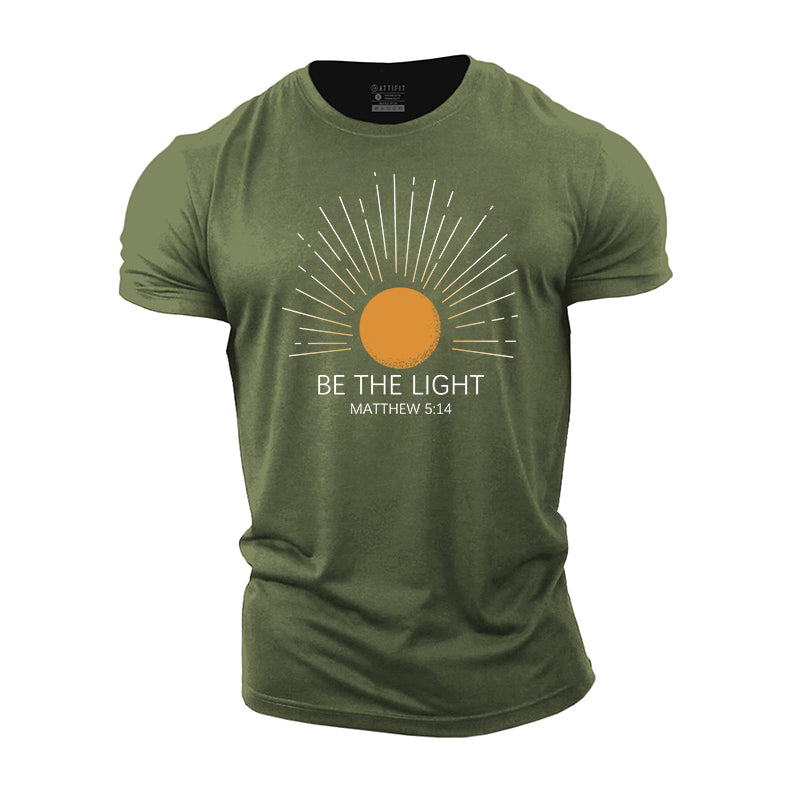 Be The Light Cotton T-Shirts