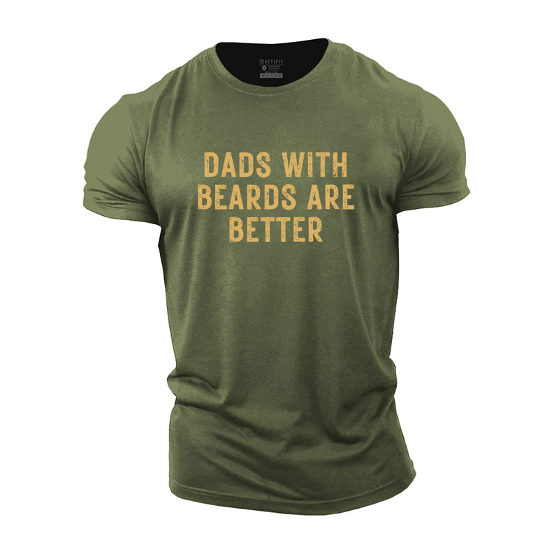 With Beards Are Better Cotton T-shirts