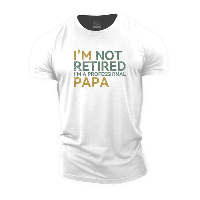 Professional Papa Cotton T-shirts