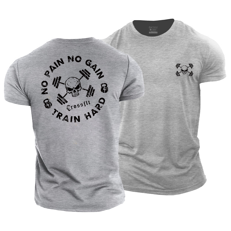 Train Hard Crossfit Cotton Warrior Men's T-Shirts