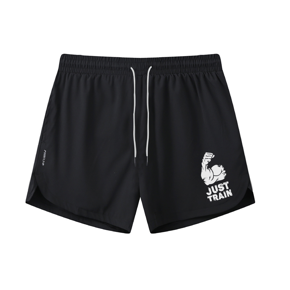 Just Train Graphic Shorts