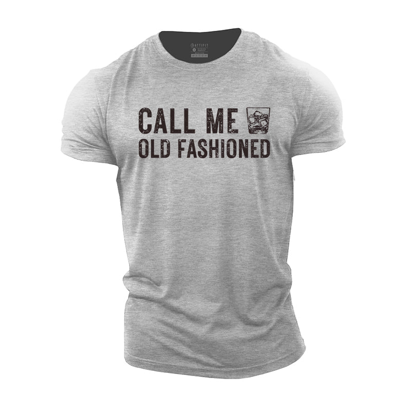 Call Me Old Fashioned Cotton T-Shirts